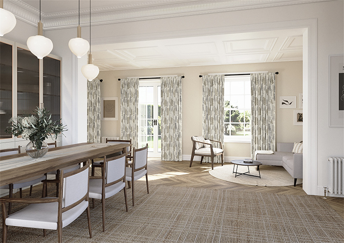 Coppice Faux Silk, Bronze - Made to Measure Curtain - Image 7